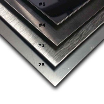 Placa de aço inoxidável da indústria petroquímica largura ISO9001/GV/BV de 1000 - de 3000mm