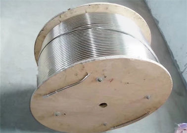 A tubulação de aço inoxidável sem emenda da bobina de SUS304 304L 316L bobinou o tubo do permutador de calor