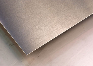 Folha de aço inoxidável do revestimento No.4 200 séries da espessura de 0.3-3mm com padrão de ASTM
