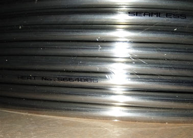 A bobina de aço inoxidável brilhante da tubulação 316L de ASTM 316 soldou sem emenda para a indústria química