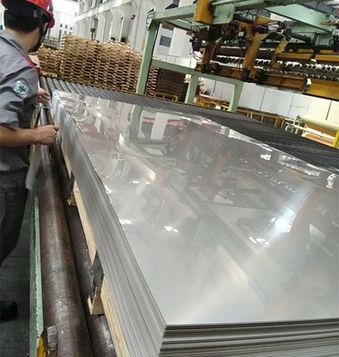 Chapa de Aço Inoxidável ASTM A240 Grau 304L/304H/409 904L/316L/316ti Acabamento Superficial 2B Serviços de Dobra / Corte / Soldagem