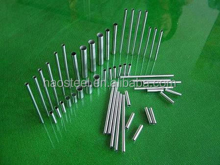 Tubos capilares de aço inoxidável 304 de espessura de 1 mm ASTM Standard 300 Series Incluindo tubos inoxidáveis 904L 317L 316TI