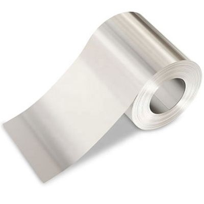 Bobinas de aço inoxidável padrão ASTM, formato de tira 201 304 316 410 409 430 Série 904L 304L 316L 2B Corte e Dobra Personalizados