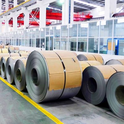 Bobinas de aço inoxidável laminadas a frio 316L/304L/430 Série 300 Acabamento BA Resistente à corrosão 316 304 Faixa Superfície 2B Dobramento