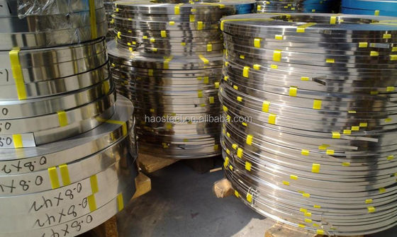 304 tira de aço inoxidável laminada a frio em bobina polida de 1 mm de espessura