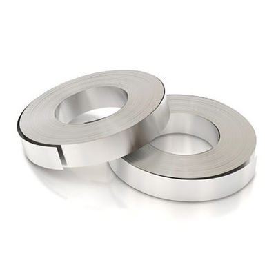 SUS 301 304 Fitas de aço inoxidável laminadas a frio Dureza total Recheado Suave 1/4H 1/2H 3/4H FH Para peças de automóveis