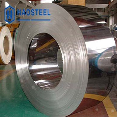 Bobinas de aço inoxidável SS316 304 316L laminadas a frio com acabamento 2B ou Mill Finish BA, tira 430 durável e resistente à corrosão