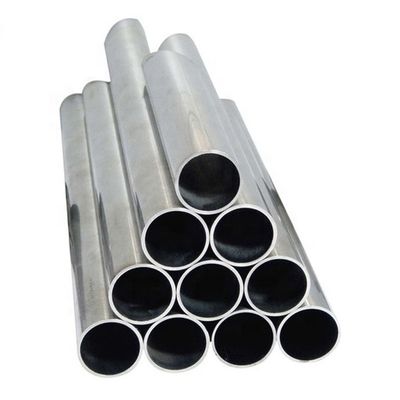 Tubos de aço inoxidável altamente refletivos, norma ASTM Série 300 - Graus 317L-316Ti, lados interno e externo polidos para um brilho intenso