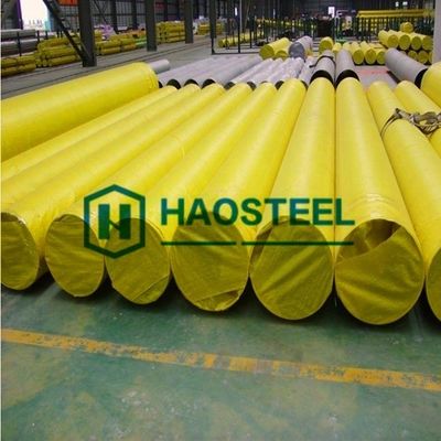 Tubo de aço inoxidável 304 de grande diâmetro com serviço de desenrolamento