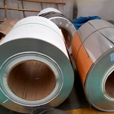 Faixa de aço inoxidável de precisão com tolerância de 0,1 mm e acabamento de superfície no 4 para encanamento e componentes estruturais de HVAC