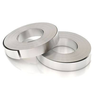 Faixa de aço plano dos grades 201 202 301 de aço inoxidável, com tolerância de precisão de 0,1 mm e resistência à tração de 520-750 MPa