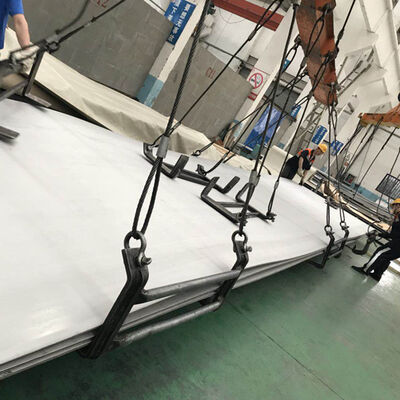 Chapa de aço inoxidável durável e resistente à corrosão de 10-820mm personalizada e chapa SS para aplicações industriais