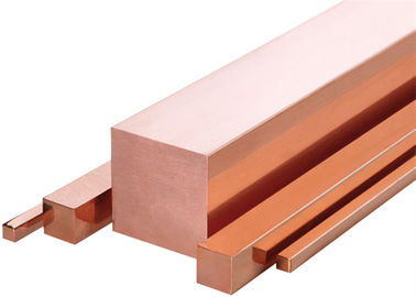 Barra quadrada de cobre redonda de Rod 16mm do T2, barra C12000 lisa de cobre de dobra lustrada