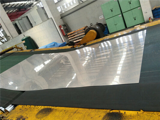 Chapa de aço inoxidável laminada a frio A304 2B/2D/BA/NO.1