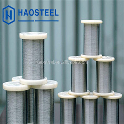 Haosteel Nickel Alloy Steel Ernicrmo-3 625 Rod Wire Welding Rod ISO Certificado 1000m/reel Bright Matt Surface Price Per kg Super Wire