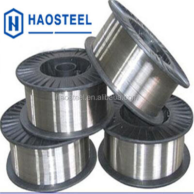 Haosteel Nickel Alloy Steel Ernicrmo-3 625 Rod Wire Welding Rod ISO Certificado 1000m/reel Bright Matt Surface Price Per kg Super Wire