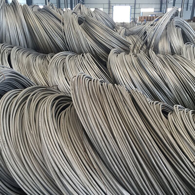 Corda de fio de moagem de aço inoxidável resistente AiSi 410 430 201 304 304L 316 316L 2205 2507 254SMO Curvatura de superfície brilhante