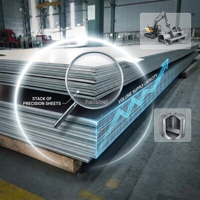 Rolante a quente n.o 1 acabamento 304 chapa de aço inoxidável 6mm-100mm pesada estrutura para construção naval