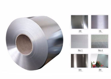 A bobina ISO9001 de aço inoxidável padrão personaliza o comprimento para a construção